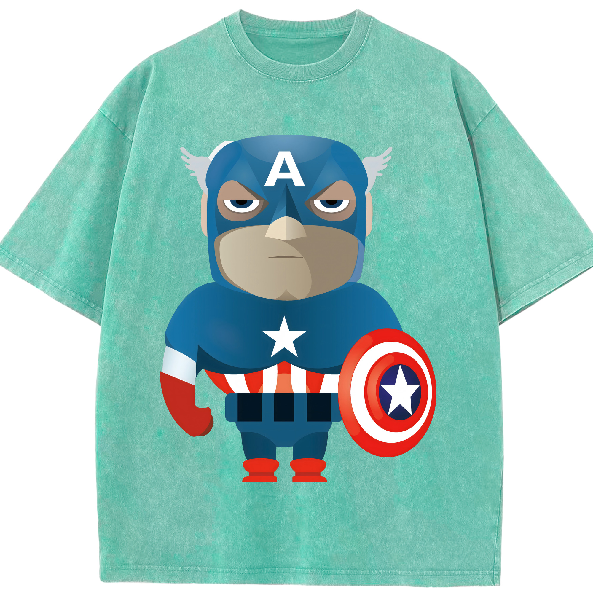 （画像用） アベンジャーズ The Avengers 綿100% ヴィンテージ風 半袖Tシャツ（フロントプリント）